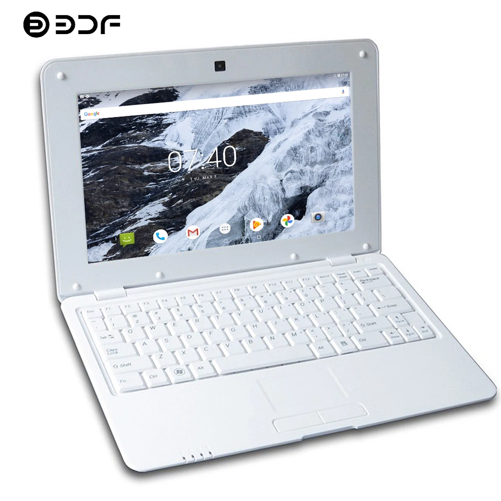 Prenosný 10.1 Palcový Originálny Dizajn Tabletu Android Notebook Quad Core WiFi Mini Netbook, Notebook, Klávesnice, Myši, Pc Tablet 10