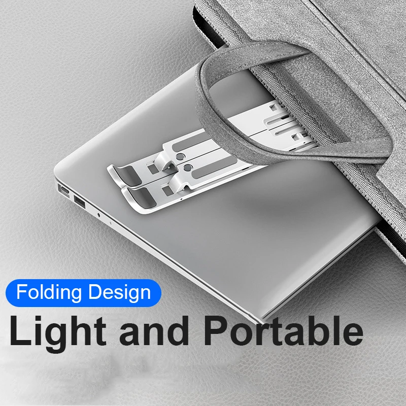 Prenosný Notebook Stojan Nastaviteľné Základňu Podpory Notebook Stojan, Skladací Prenosný Držiak pre MacBook Air Pro ipad Stand Príslušenstvo