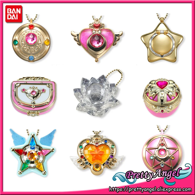 PrettyAngel - Pravý Bandai Sailor Moon 25. Výročie Miniaturely Tablet Prípade Keychain (Nie Candy)