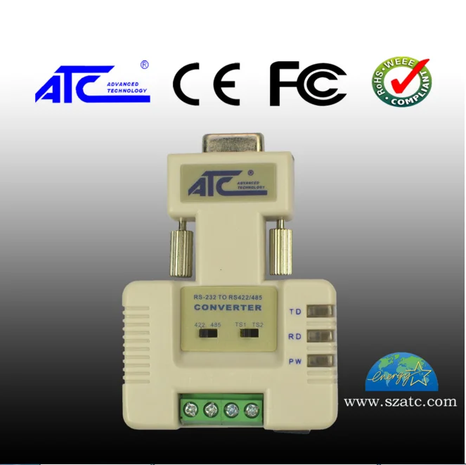 Priemyselné elektromagnetické izolácie converter 232 zase 485 rozhranie 422 zase 232 sériový prevodník ATC-105N