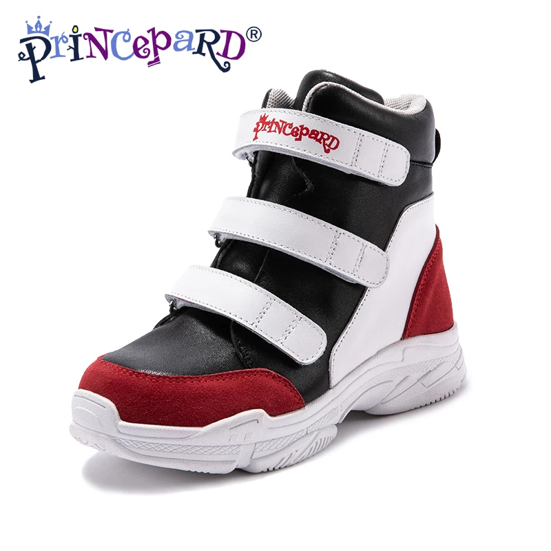 Princepard ortopedické topánky deti originálne kožené športové ortopedické tenisky pre chlapcov a dievčatá 2018 nový štýl hot predaj size21-37