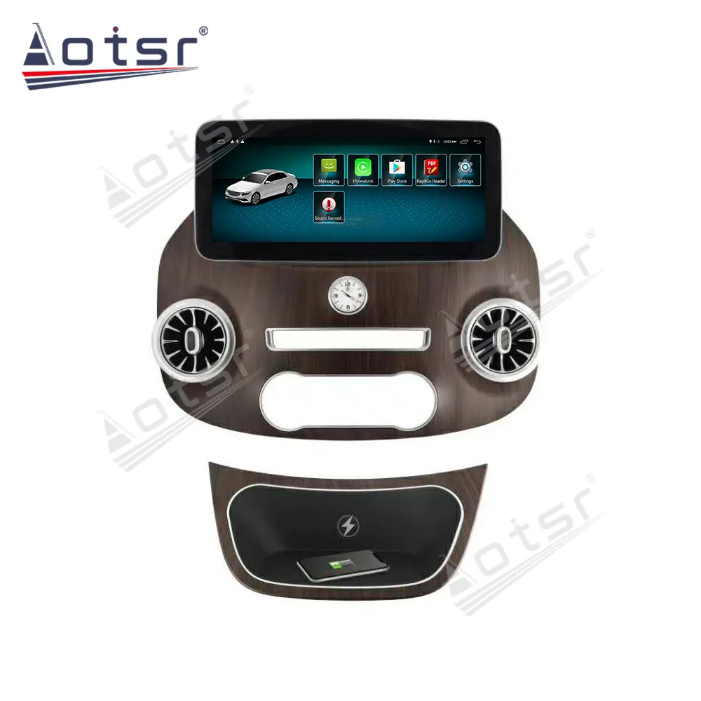 Prispôsobený Dash Multimediálne Pre Mercedes Benz V Triede Vito Viano Valente Metris W447 Android Rádio Auta GPS Auto Stereo Vedúci Jednotky