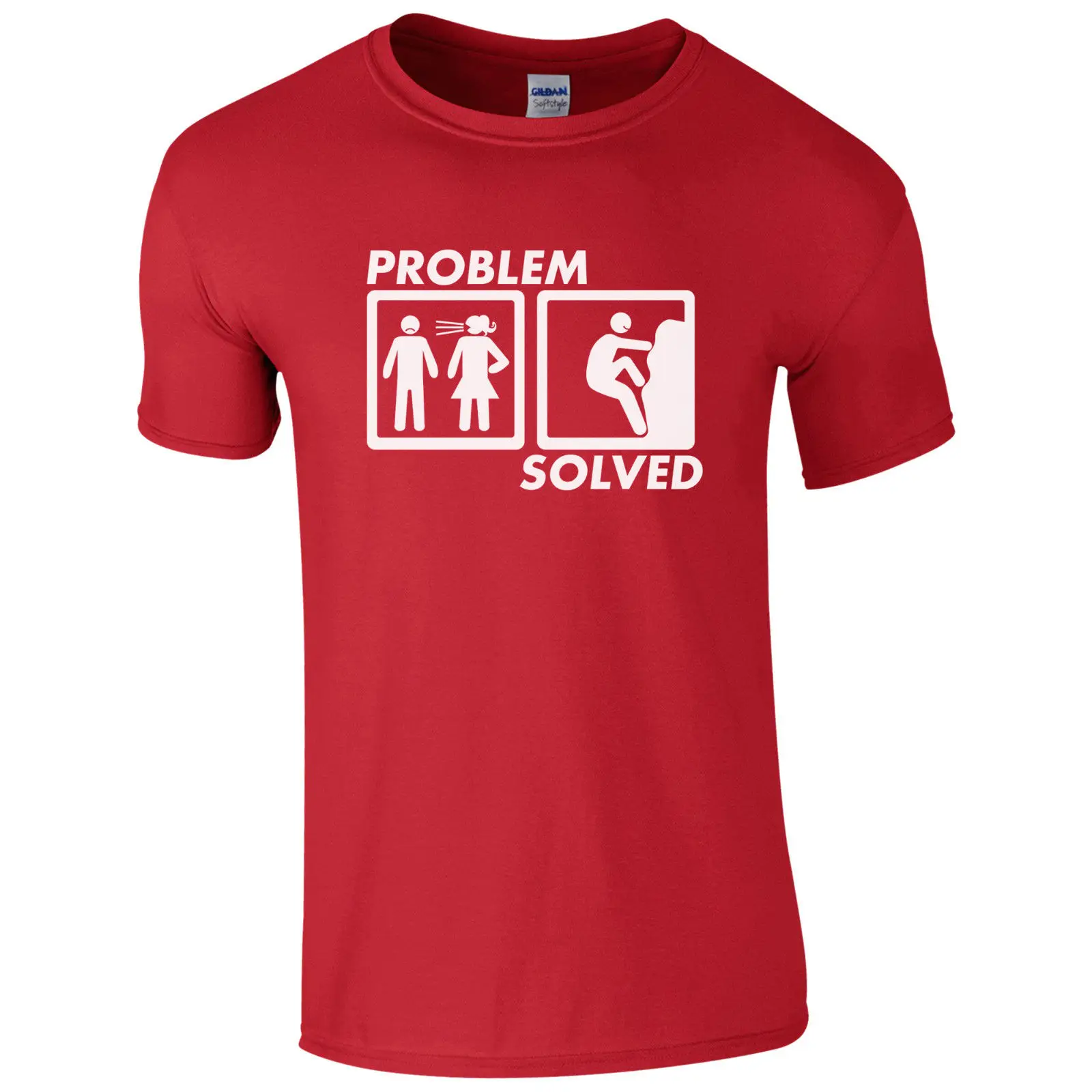 Problém je Vyriešený ROCK CLIMBINGS Funny T-Shirt Vysokej kvality vytlačené t shirt Top Bavlna krátky rukáv tričko camisa masculina