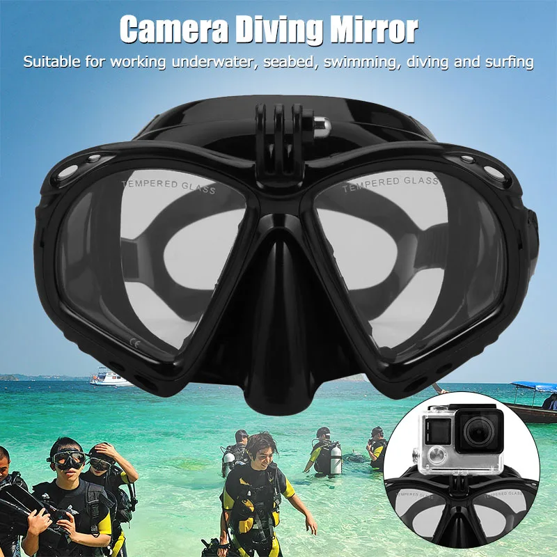 Profesionálny Fotoaparát Potápanie Potápanie Šnorchel Podvodné Plávanie Okuliare pre GoPro SJCAM Fotoaparát H7JP