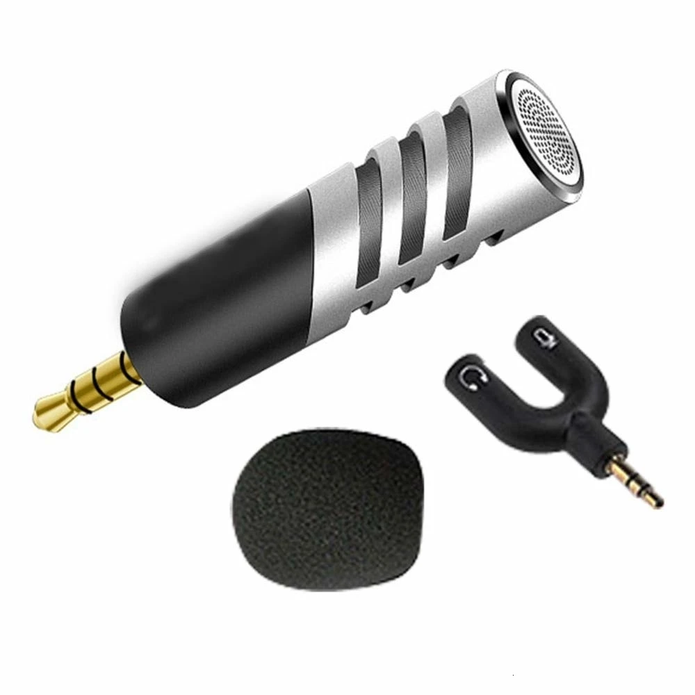Profesionálny Mikrofón Super malej veľkosti otočná R1 Mini Chladič Mikrofón Mobilný Telefón Microfone Záznam hovoru