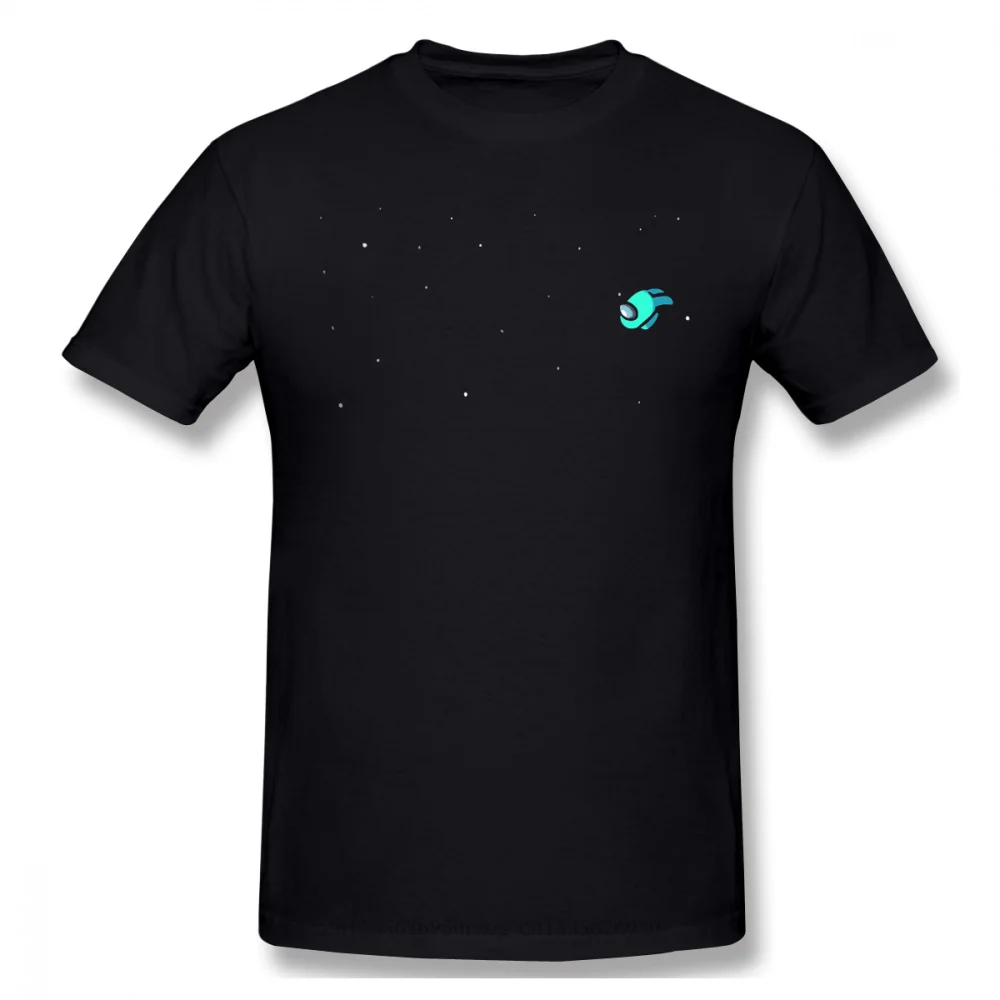 Práve Chillin Cyan Tlač Bavlna T-Shirt Medzi NAMI on-Line Multiplayer Sociálne Odpočet Hra Pre Mužov Streetwear Módy