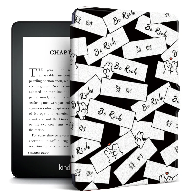 Prípad pre Capa Kindle Paperwhite 4 2018 Smart Cover s Auto Wake/Spánku E-book obal pre Kindle Paperwhite 1/2/3 10. Gen 2018