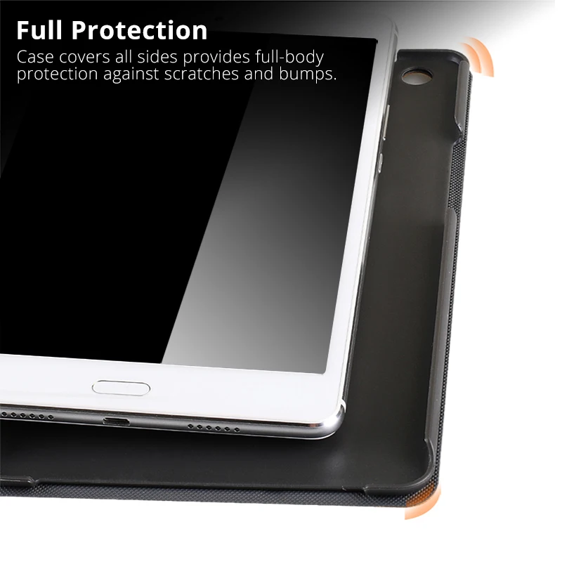 Prípad pre Huawei MediaPad M5 Lite 10.1 BAH2-W19/L09/W09 Magnetické Flip Stojan PU Kožené Kryt na Huawei M5 Lite Tablet 10.1 Funda