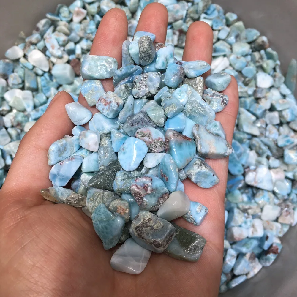 Prírodné Amazon Prášok Crystal Štrku Rock Surové Klenot kameň Minerálne akvárium Bonsai Dekorácie Energie Kameňa