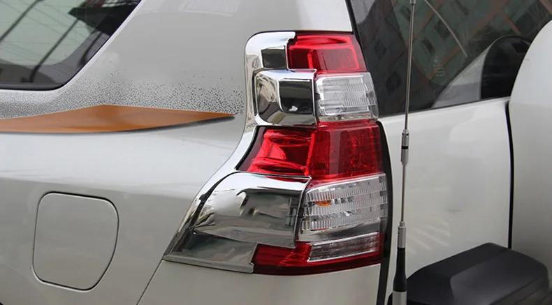 Príslušenstvo Toyota Land Cruiser 150 Prado LC150 FJ150-2017 zadné svetlo Kryt Zadného Svetla Prekrytie Výbava Chrome Auto-Styling