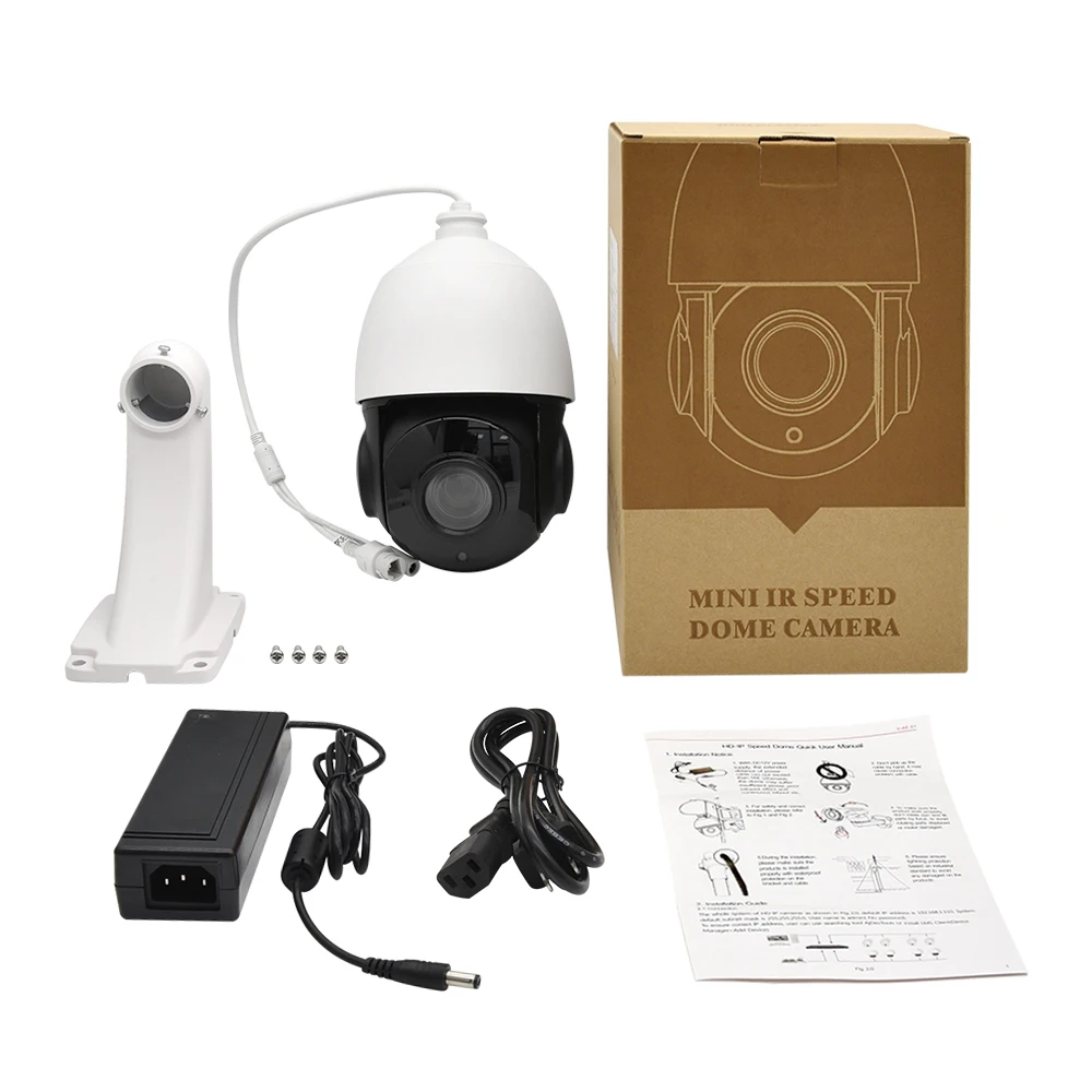 PTZ IP Kamera 5MP 8MP 18X-30X ZOOM, Vodotesný Mini Speed Dome Kamery Vonkajšie IR 50M H. 265 CCTV Kamerové IP ONVIF Upozornenie