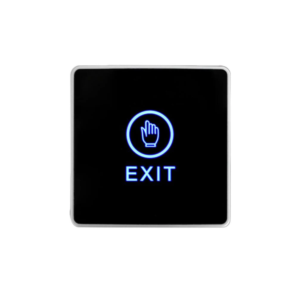 Push Dotyk Exit Tlačidlo Dvere Eixt Uvoľňovacie Tlačidlo S LED Indikátor pre Home Security Protection prístup Spínača