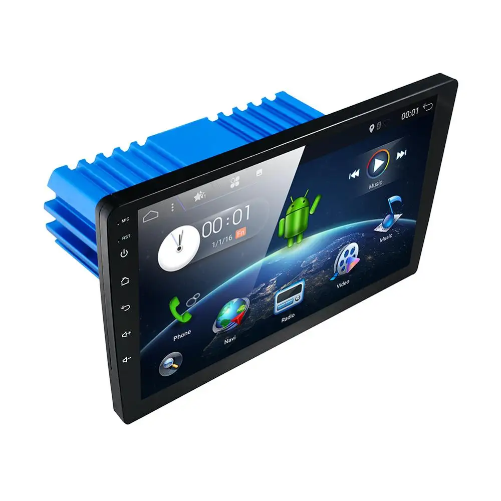 PX6 4G+64 G 10.1 palcový 1 DIN univerzálny Android 10.0 Car Audio GPS, Rádio, Video Prehrávač, Stereo Auto BT Vedúci jednotky s wifi, usb, sd SWC