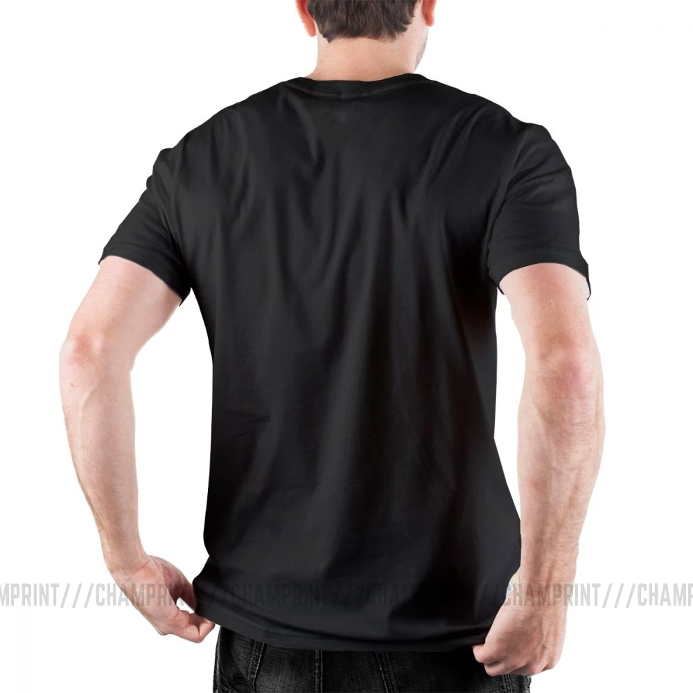 Pánske T-Shirts On-Man A Majstri Vesmíru Vintage Bavlna Tričko Krátky Rukáv T Shirt Šaty Plus Veľkosti 4XL 5XL 6XL