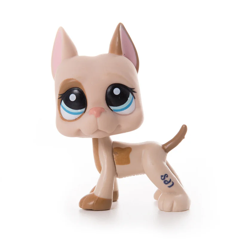 Pôvodné LPS Mačka Little Pet Shop Great Dane Psa Vysokej Kvality Bábiky Zber Akčné Figúrky Model Hračky Pre Dievča Deti Vianočný Darček