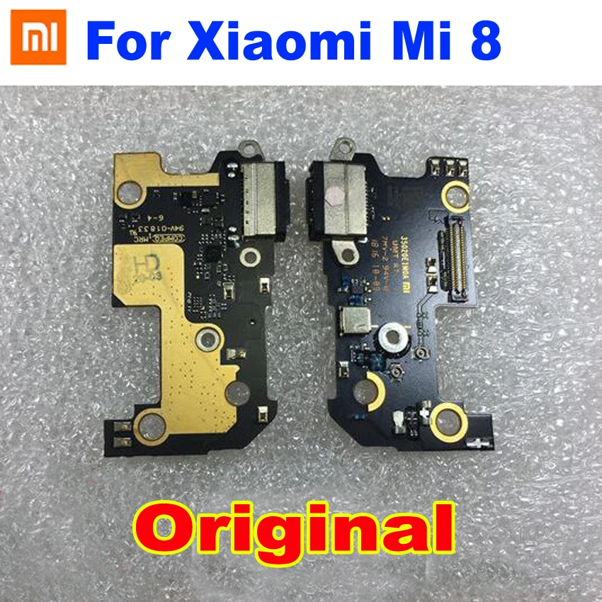Pôvodné Najlepší Rýchle Nabíjanie Port PCB Dosky USB Nabíjanie Dock Konektor s Mikrofónom Flex Kábel Pre Xiao Mi 8 MI8 Nabíjačky