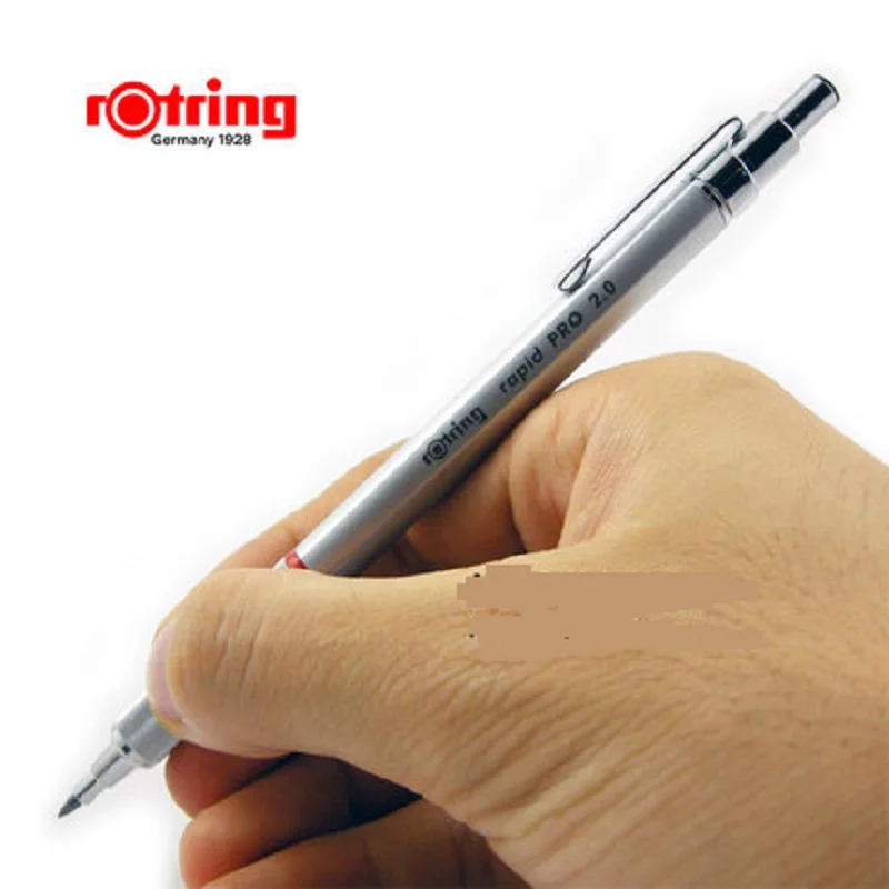 Pôvodné Nemecko rotring Rapid pro mechanickej ceruzky 0,5 mm &0.7 mm a 2,0 mm kovové teleskopické pero tip lepšie ako rotring 600