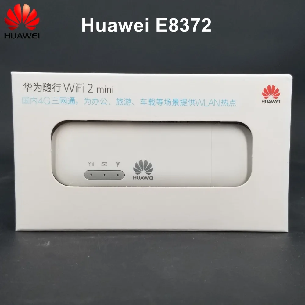 Pôvodné Odomknutý Huawei 4G LTE USB WIFI Modem Wingle Auto WiFi Stiker Huawei E8372
