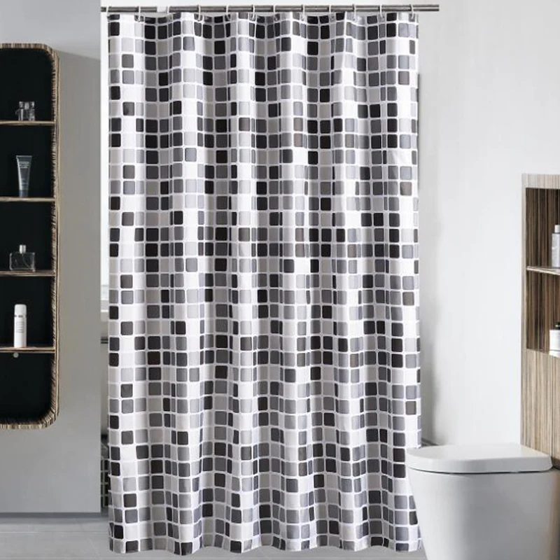 Pôvodné priame kúpeľňa Mozaiky sprchový záves Domov hrubé nepremokavé duschvorhang vixm plesniam rideau de sprcha cortina SK-4
