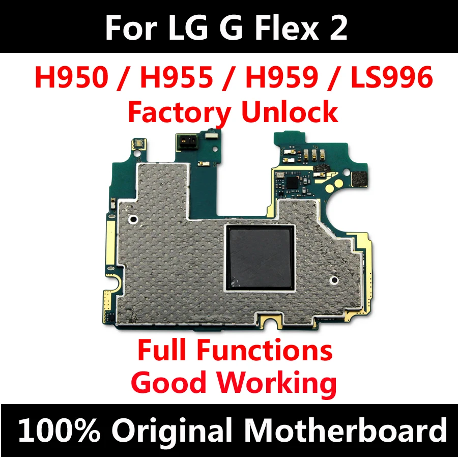 Pôvodný Dosky Pre LG G Flex 2 H950 H955 H959 LS996 Factory Unlock Doske S IMEI Systém Android, Celá Logika Rada