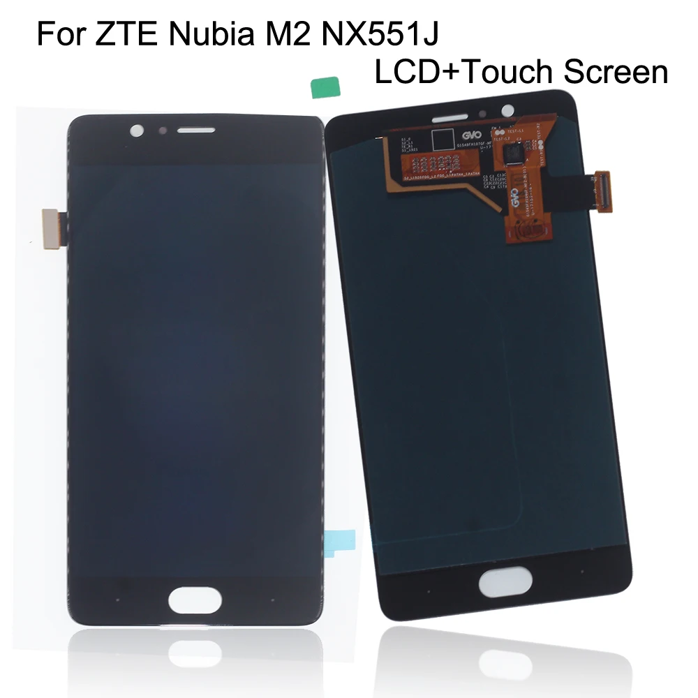 Pôvodný Pre ZTE Nubia M2 NX551J LCD Displej Dotykový Displej Digitalizátorom. Montáž Nubia M2 NX551J Obrazovke LCD Displej Opravy Dielov