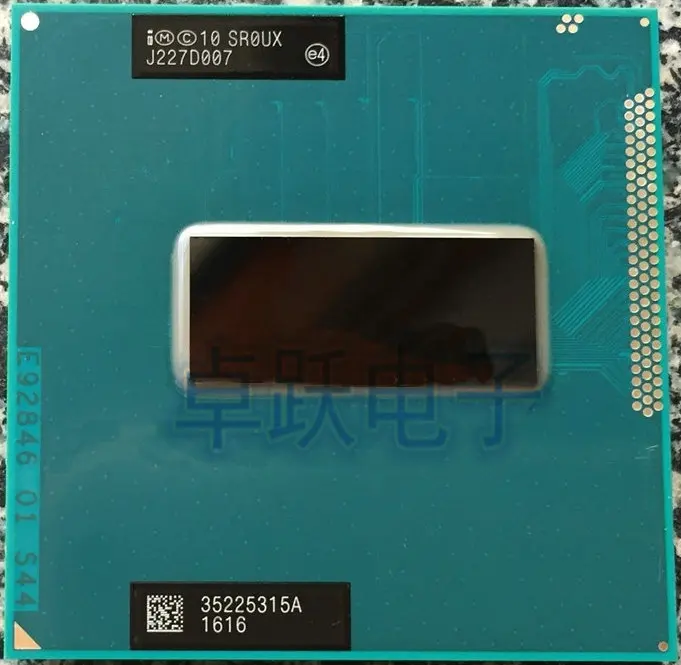 Pôvodný Procesor Intel i7 3630QM SR0UX PGA 2.4 GHz Quad Core 6MB Cache TDP maximálne 45 w 22nm Notebook CPU Socket G2 HM76 HM77 I7-3630qm
