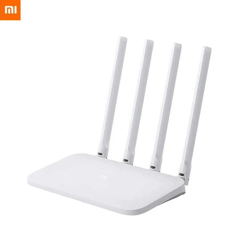 Pôvodný Xiao Mi WiFi Router 4C 65 RAM 300Mbps 2.4 G 802.11 b/g/n 4 Antény Kapela Bezdrôtové Smerovače WiFi Opakovač APP Control