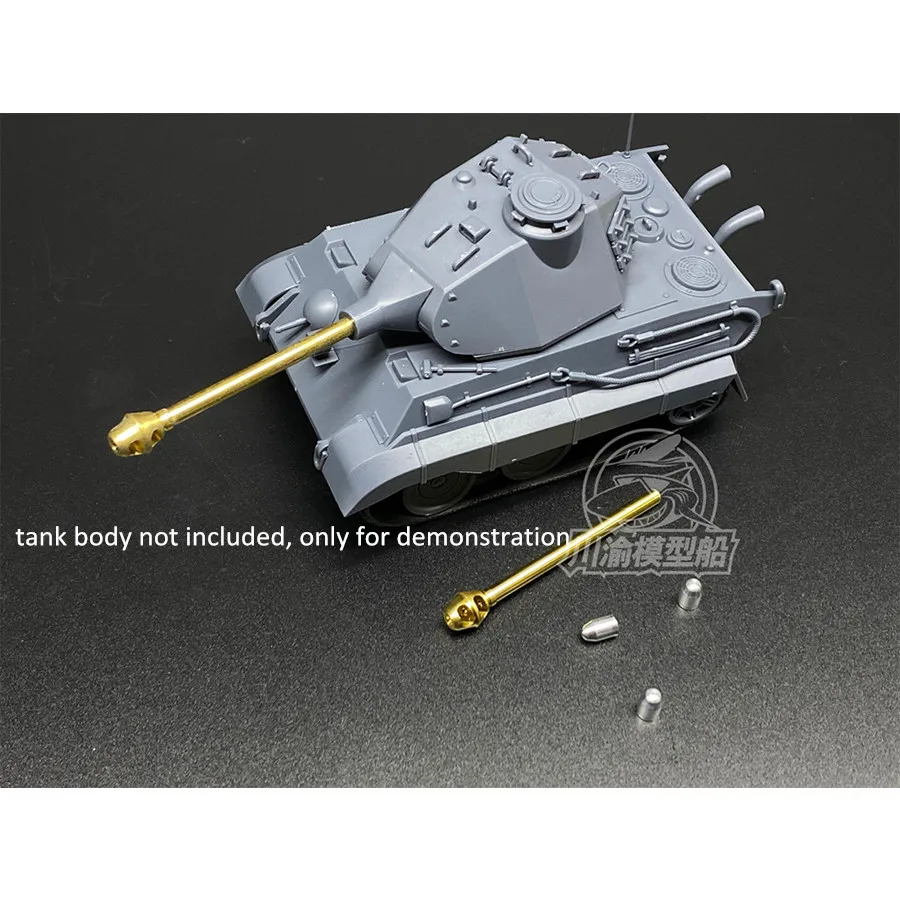 Q Edition King Tiger Kovového Suda Shell Držiak pre Meng WWT-003 nemecký Ťažký Tank Model CYD021