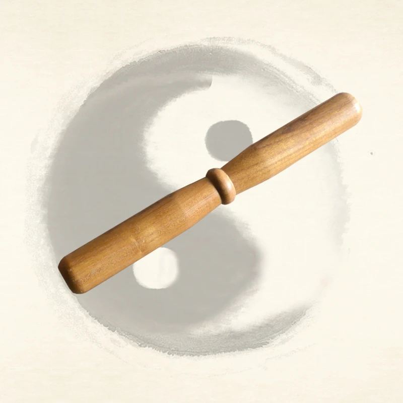 Qigong Tai Chi Stick Bojových Umení Taiji Pravítko Kungfu Bang Leštené Masívneho Dreva Výkon Zariadenia Začiatočník Drevené