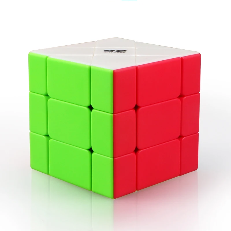 Qiyi 3x3 veterný Mlyn kocka YiLeng Zmeniť 3x3 fisher kocka Vietor-oheň Koleso Magico cubo 3x3x3 Osi Magic Cube Puzzle vzdelávania hračky dieťa
