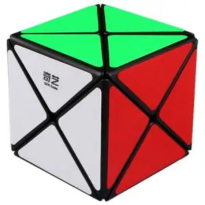 QiYi X Dino Skosenie X kocka Magic Cube Black/