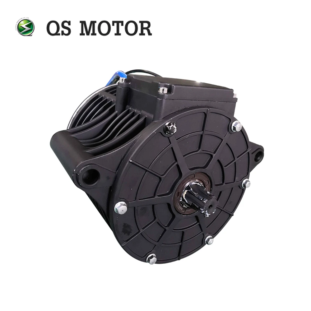 QS Motorové Reťazové Typ 428 Produkt 138 3000W 100kph Polovice hnací Motor Pre Elektrický Motocykel