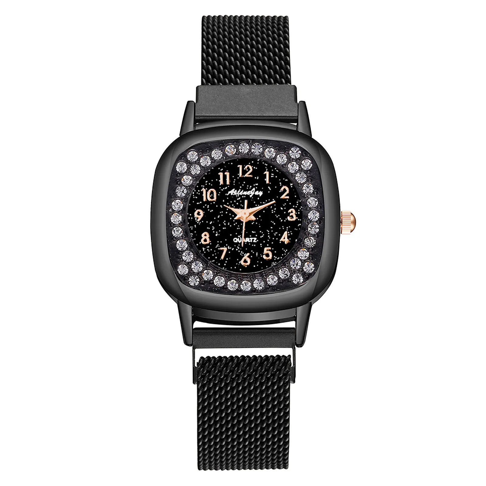 Quartz hodinky VANSVAR Dámy Bežné Quartz z Nerezovej Ocele, Remienok Hodiniek Analógové Hodinky Luxusného tovaru dámske hodinky náramkové hodinky