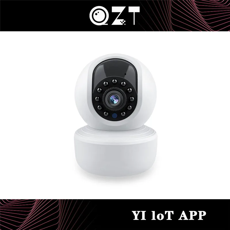 QZT Vnútorné Bezpečnostné Kamery IP WIFI 360 Auto Tracking CCTV Kamera Video Dohľadu Monitor Infračervené Baby Monitor IP Kamera WIFI