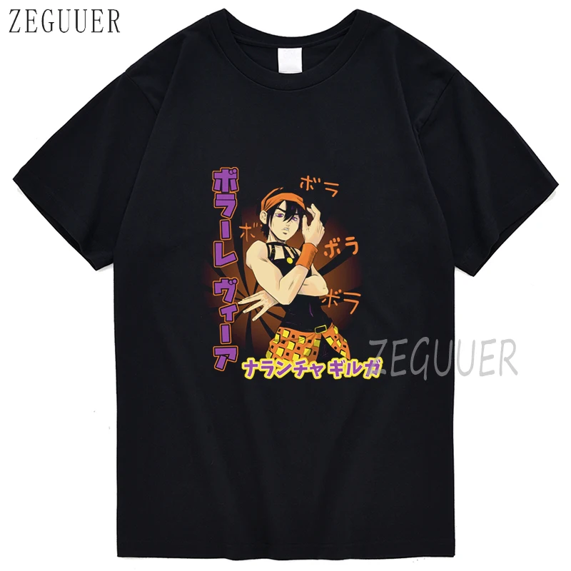 Radu Jojo Kujo Jotaro Tričko Cool Radu Jojo Bizarné Dobrodružstvo Grafické Tlač Tee Homme Japonské Anime Tričko Plus Veľkosť Bavlna T-Shirt Mužov