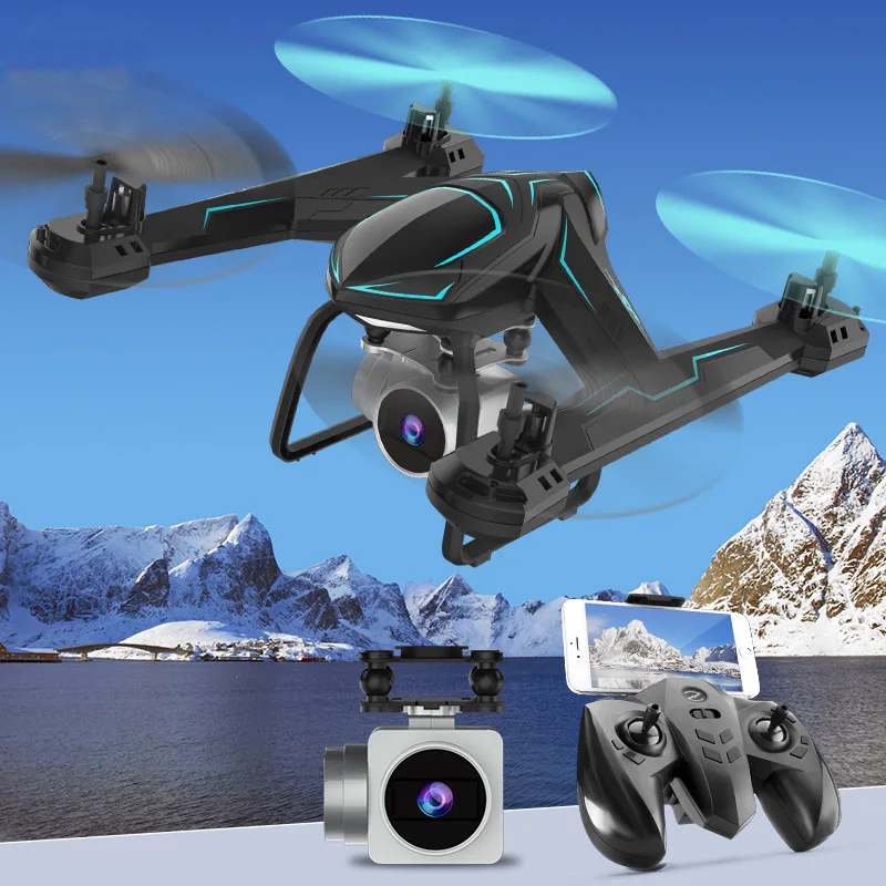 RC Drone Vrtuľník s HD Kamera 2,4 Ghz 6 Osé Gyro, 4 Kanály, Diaľkové Ovládanie Quadcopter Súpravy Jednoduché Lietať pre Začiatočníkov