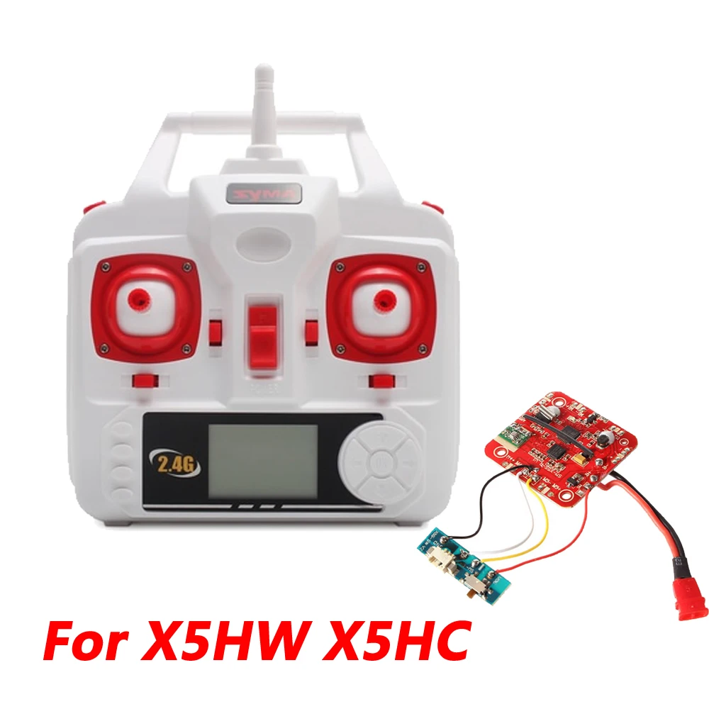 RC Drone X5HW Diaľkové ovládanie Prijímača Náhradných dielov pre SYMA X5HW X5HC RC Quadcopter Vysielač Doska Príslušenstvo