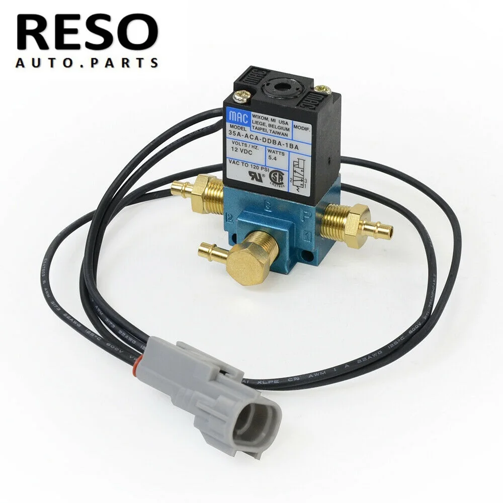 RESO--MAC 3 Port Elektronické Turbo Boost Control ECU Elektromagnetický Ventil 5.4 W 12V 120PSI