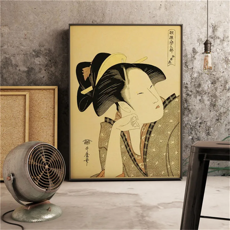 Retro Japonskej krajiny série domáce dekorácie bar, kaviareň obývacia izba dekorácie umeleckou výzdobou kvalitné plátno plagát