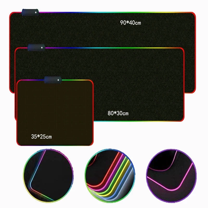 RGB na Mieru Prispôsobené Vlastnú Fotografiu, obrázok dizajn mousepads Jedinečný DIY na Obdĺžnik Gumová Podložka pod Myš mat PC Počítač
