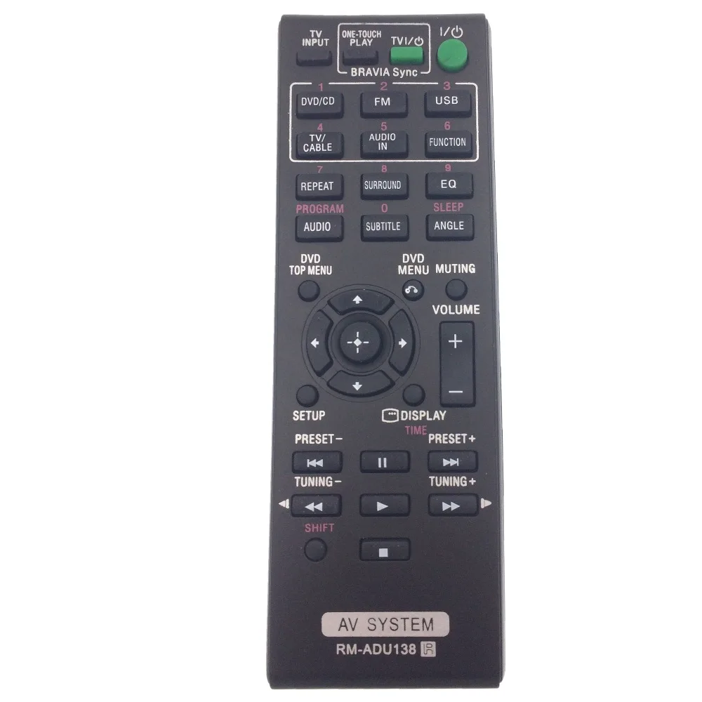 RM-ADU138 AV Prijímač Diaľkového Ovládania Pre SONY DVD Systém domáceho kina DAV-TZ140 HBD-TZ140 SS-CT121 SS-WS121