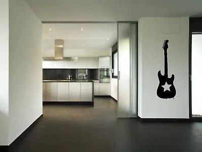 RockStar Gitarová Hudba Nálepky na Stenu dekor nálepky Domov Vinyl Umenie Odtlačkový Stene Plagát Papier