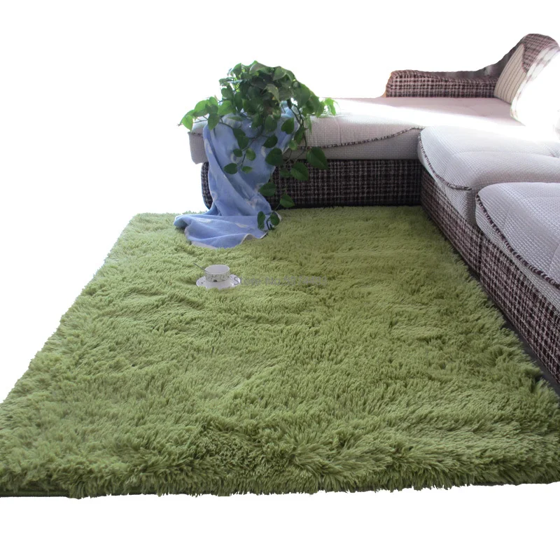 Roztomilý obdĺžnikový plyšové podlahe koberec Nordic biela obývacia izba koberec konferenčný stolík vankúš izba spálňa rohože posteli deka