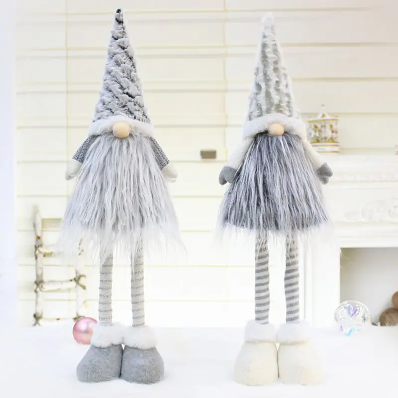 Ručné Zdvíhateľnej Vianočné Anonymný Santa Gnome Oblečenie Pre Bábiku Ozdoby Domáce Dekorácie Dovolenku Stranou Dodávky
