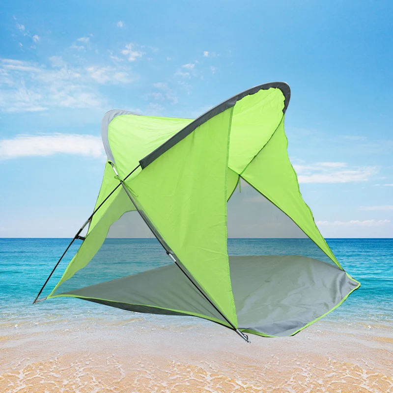 Rýchle Automatické Otvorenie Stanu Holiday Beach UV Ochrany Útulku slnečník Markíza Outdoor Camping, Turistika Rybárske Prístrešky X417B