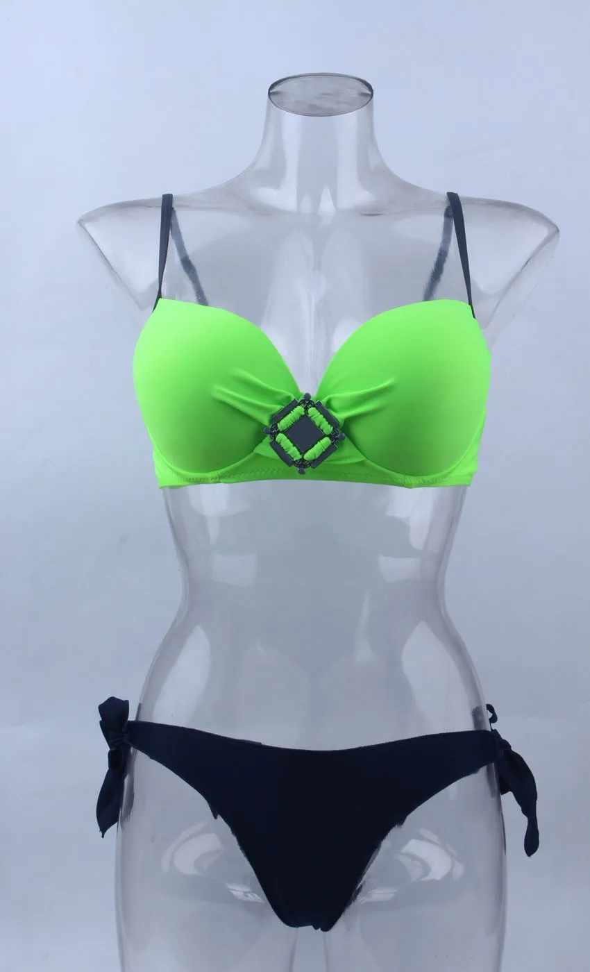S-XL Plus Veľkosť Plavky, Plavky, Bikiny Žien Sexy Pevný Obväz Biquini Brazílske Bikini Set 2020 plavky Ženy 180b