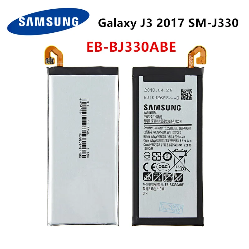 SAMSUNG Pôvodnej EB-BJ330ABE 2400mAh Batérie pre Samsung Galaxy J3 2017 SM-J330 J3300 SM-J3300 SM-J330F J330FN J330G J330L +Nástroje