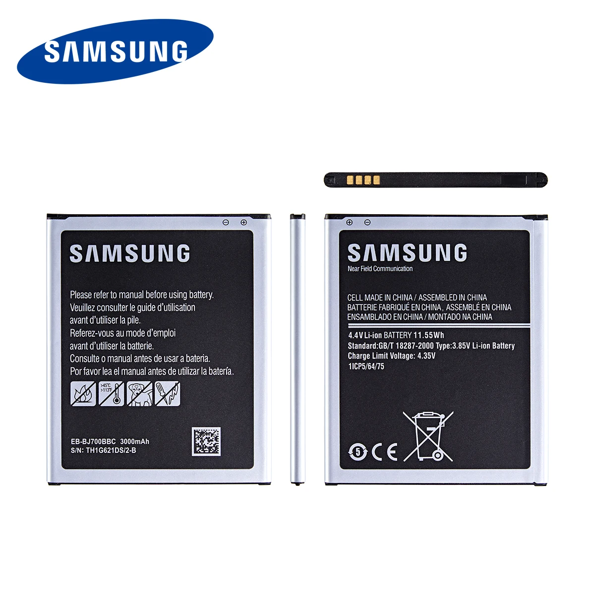 SAMSUNG Pôvodnej EB-BJ700BBC EB-BJ700CBE EB-BJ700CBC 3000mAh batérie Pre Samsung GALAXY J7 J7008 J4 J700F J7009 J7000 J701F NFC