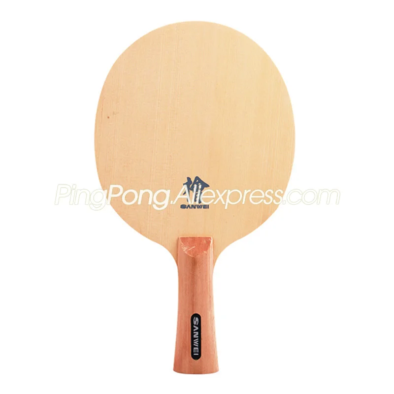 SANWEI H10 (1-Ply HINOKI) SANWEI Stolný Tenis Čepeľ Pevné Cypress SANWEI H-10 Hinoki príkaz Ping Pong Bat Pádlo