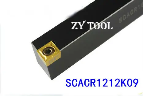 SCACR1212K09 12*12 mm Kovové Sústruh Rezné Nástroje Sústruh Stroj CNC Sústružníckych Nástrojov na Vonkajšie Sústruženie Držiaka Nástroja S-Typ SCACR/L